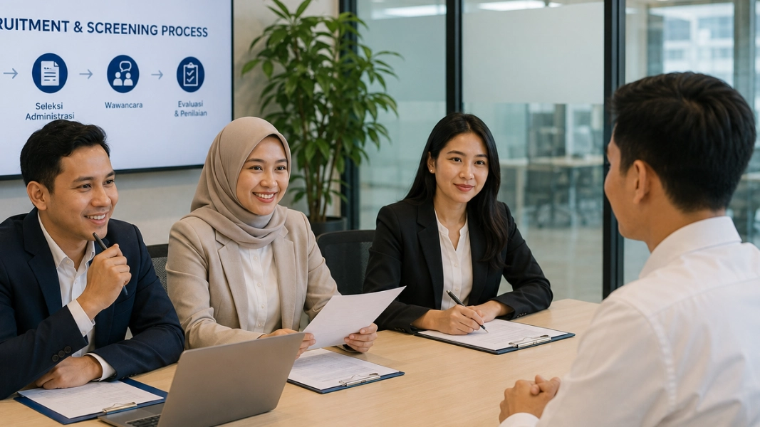Tahap pemeriksaan kesiapan calon pekerja